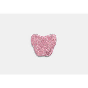 COACH - Pink Glitter Butterfly Compact Mirror